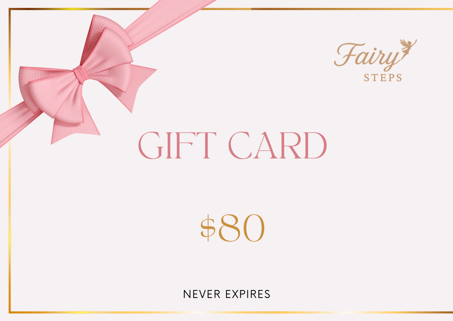 Fairy Steps Gift Card
